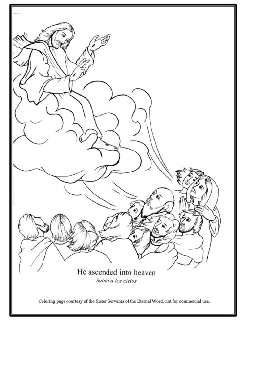 Jesus Coloring Sheet Printable pdf