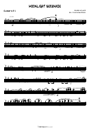 Glenn Miller - Moonlight Serenade Clarinet In Bb 1 Sheet Music