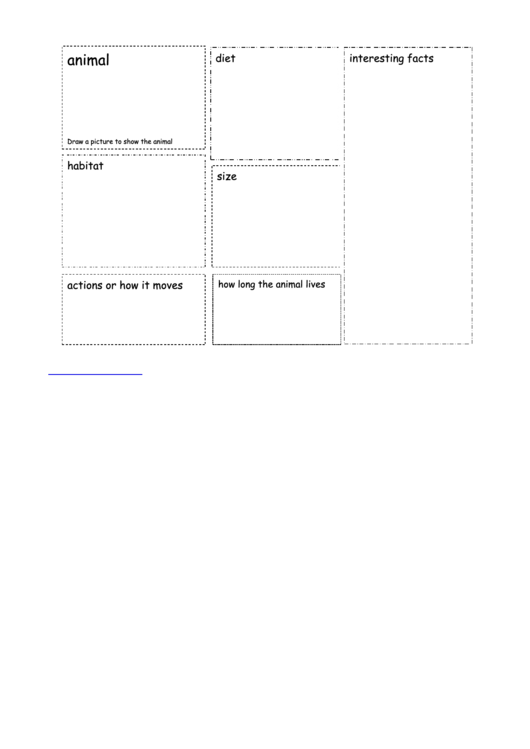 Graphic Organizer Template Printable pdf