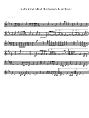 Sal's Got Mud Between Her Toes Sheet Music