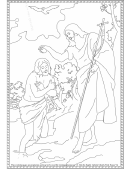 Epiphany Jesus Coloring Sheet