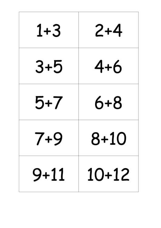 Counting Math Worksheet Printable pdf