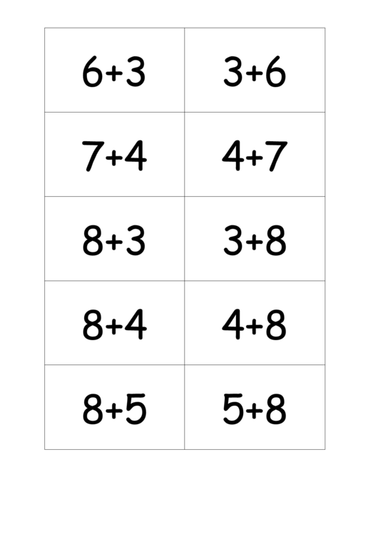 Counting Math Worksheet Printable pdf