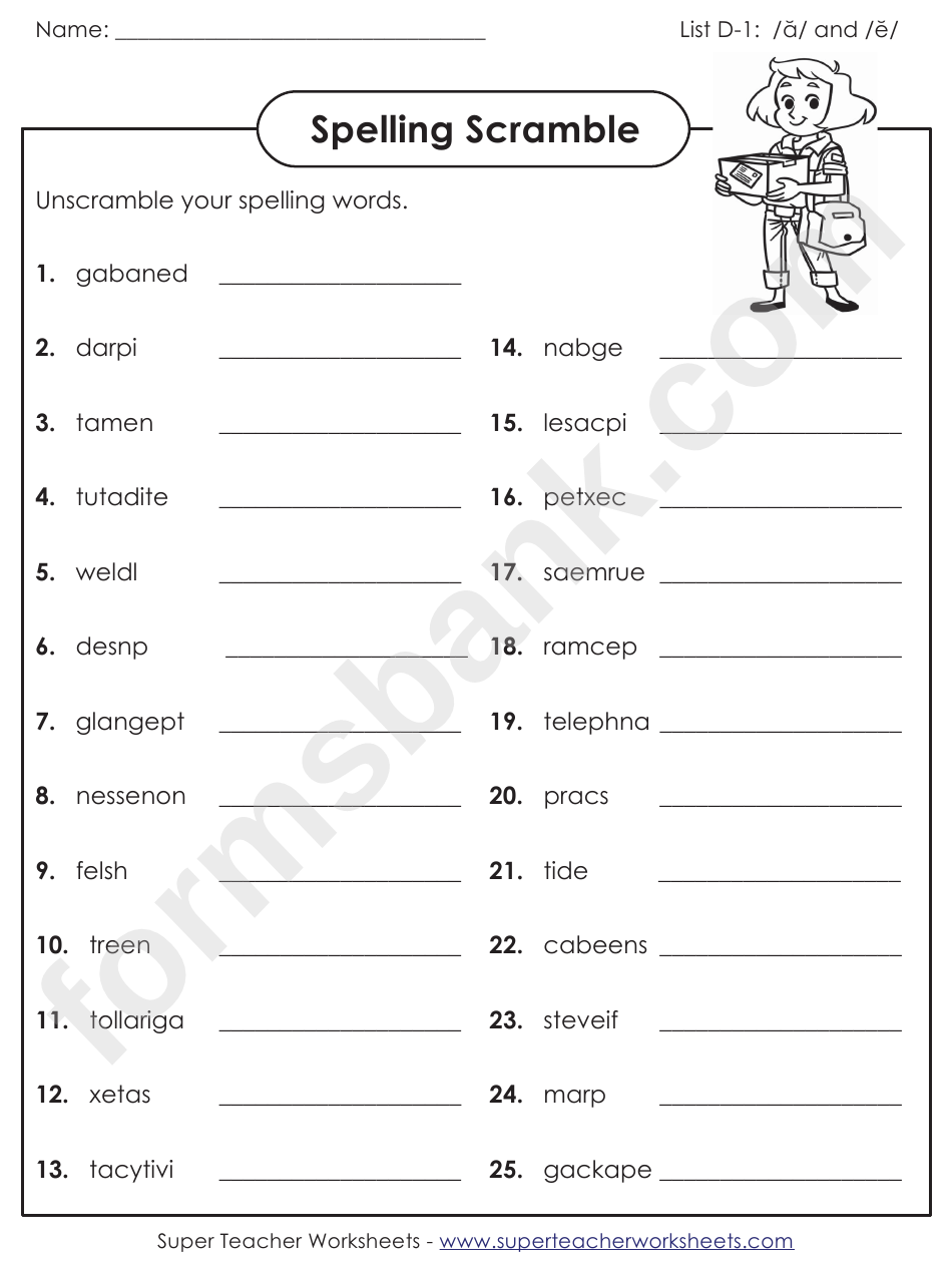 scrambled-words-spelling-activity-sheet-with-answers-printable-pdf-download
