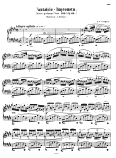 F. Chopin - Fantaisie - Impromptu Sheet Music Printable pdf