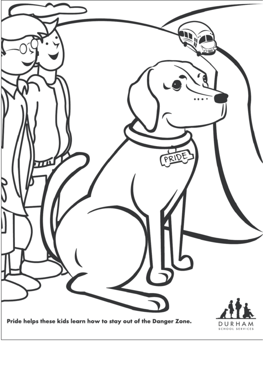 Pride And Friends Coloring Sheet Printable pdf