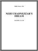 Nebuchadnezzar's Dream Bible Activity Sheet Set