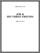 Job And His Three Friends Bible Activity Sheet Set