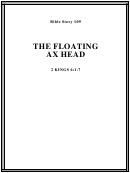 The Floating Ax Head Bible Activity Sheet Set