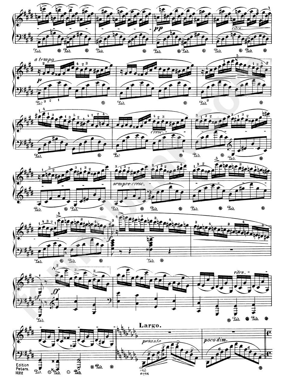 F. Chopin - Fantaisie - Impromptu Sheet Music