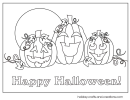 Pumpkin Coloring Sheets