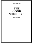 The Good Shepherd Bible Activity Sheet Set