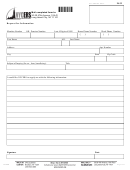 Form F852 - Request For Information