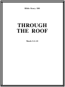 Through The Roof Bible Activity Sheet Set