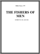 The Fishers Of Men Bible Activity Sheet Set