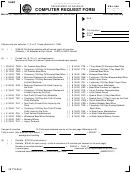 Form Abl-566 - Computer Request Form