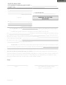 Form Lt-h-we - Warrant Of Eviction Holdover