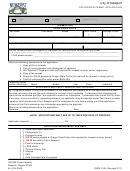 Form Rwm 10.04 - Taxi Driver Permit Application