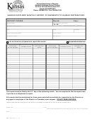 Form Abc-1003 - Kansas Suppliers' Monthly Report Of Shipments To Kansas Distributors