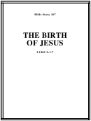 The Birth Of Jesus Bible Activity Sheet Set