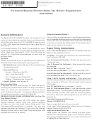 Fillable Form Dr 0200 - Colorado Special District Sales Tax Return Supplement Printable pdf