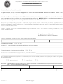 Form Mv-80s - Physician's Statement (spanish)