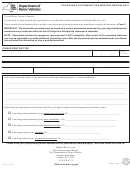 Form Mv-80u.1 - Physician's Statement For Medical Review Unit