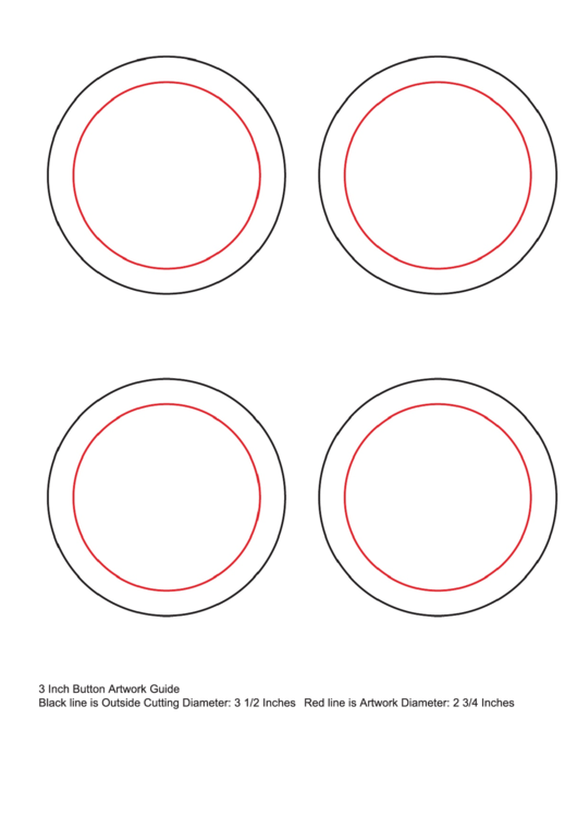 3 Inch Button Artwork Template Printable pdf