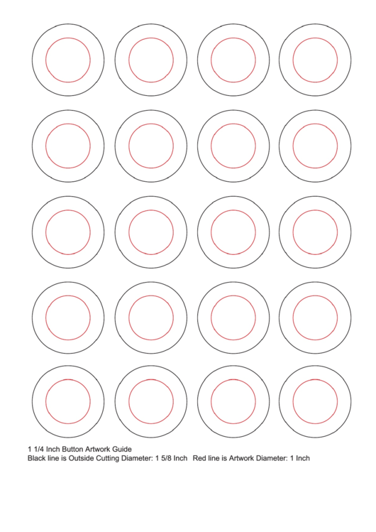 1.25 Inch Button Artwork Template Printable pdf