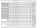 Blank Baseball Score Sheet