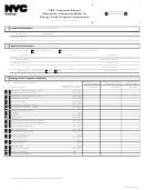 Fillable Form Tr8 - Technical Report Statement Of Responsibility For Energy Code Progress Inspections Printable pdf
