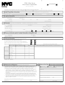 Form Pw5 - After Hours Work Permit Application