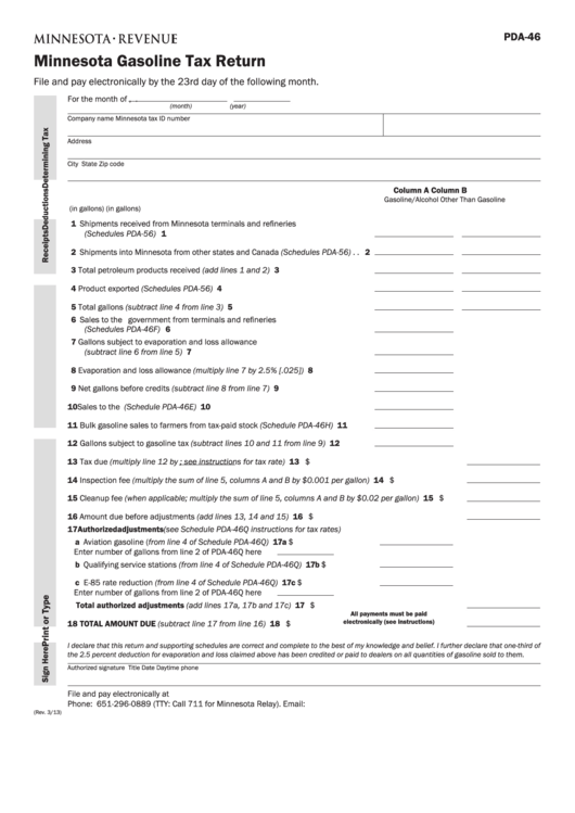 fillable-form-pda-46-minnesota-gasoline-tax-return-printable-pdf-download