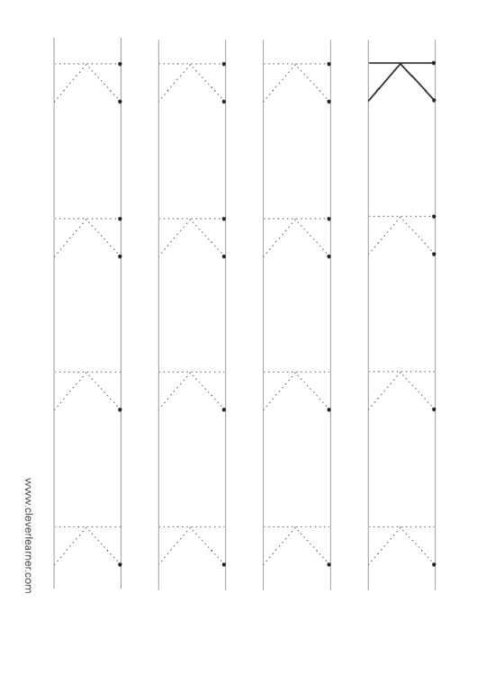 Letter K Tracing Template Printable pdf
