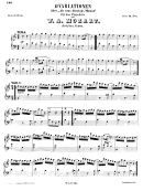 W.a. Mozart - 12 Variationen Sheet Music