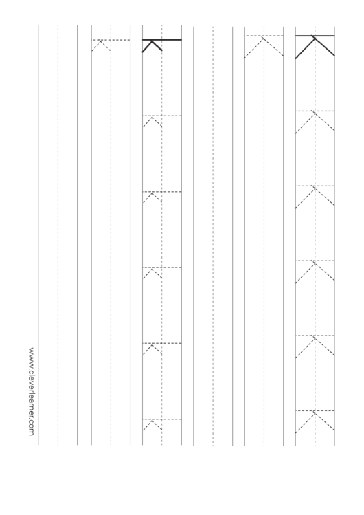 Big K And Small K Letter Tracing Template Printable pdf