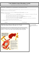 Old Ketchup Packet Heads For Trash (1280l) - Middle School Reading Article Worksheet