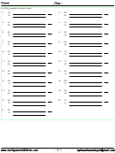 Greatest Common Factor Common Core Worksheet With Answer Key