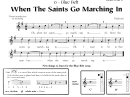When The Saints Go Marching In Sheet Music
