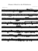 Greg Canote - Obama's March To The Whitehouse Sheet Music
