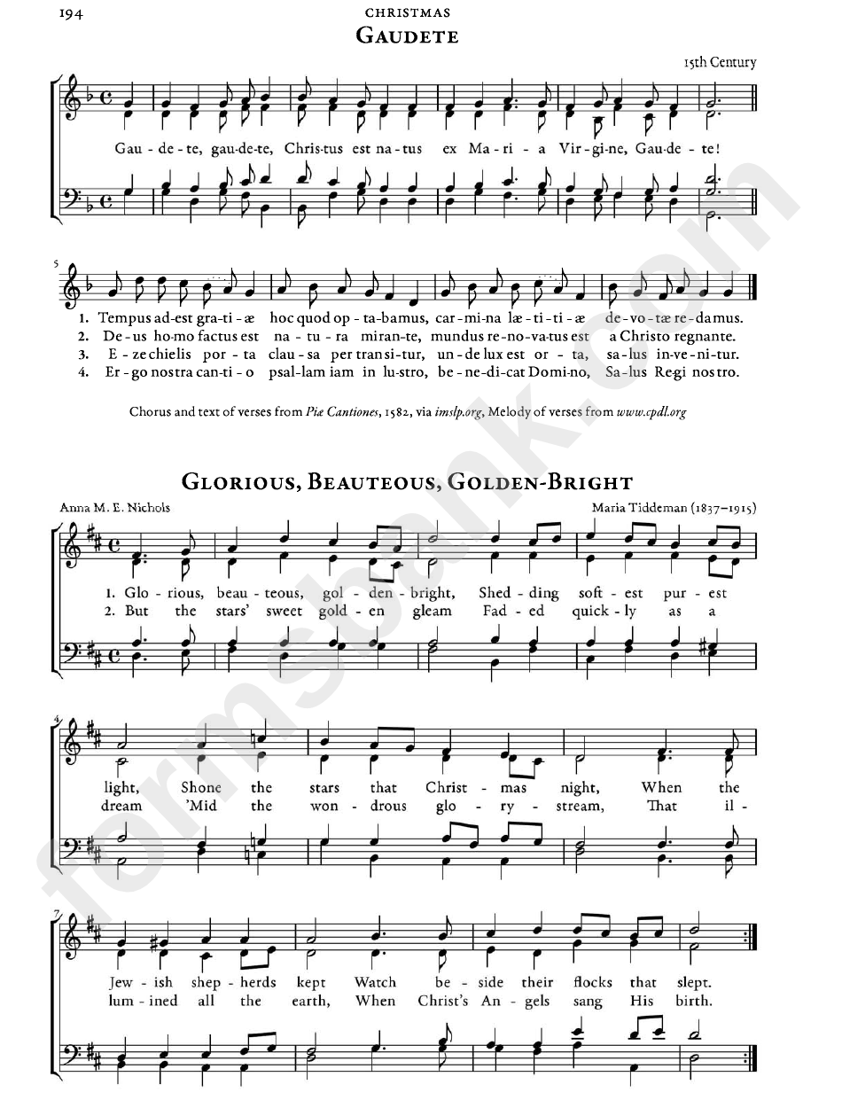 Benjamin Bloomfield - A Collection Of Christmas Carols Sheet Music