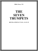 The Seven Trumpets Bible Activity Sheet Printable pdf