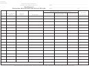 Form Alc-wl8-2 - Schedule 2 - Oklahoma Wholesaler Receiving Record