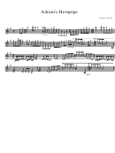 Chirps Smith - Adrain's (adrian's) Hornpipe Sheet Music
