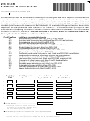Form Cit-cr - New Mexico Tax Credit Schedule - 2014