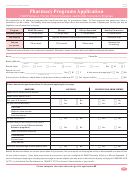 Form Hc 201p - Pharmacy Programs Application - Vermont Department For Children And Families