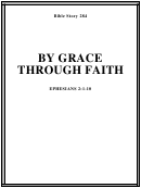 By Grace Through Faith Bible Activity Sheets