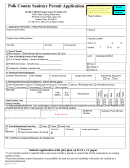 Polk County Sanitary Permit Application