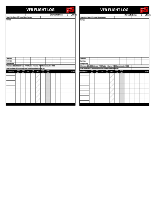 Top Vfr Flight Plan Form Templates Free To Download In PDF Format