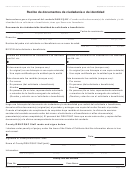 Form Dhcs 0005 - California Receipt Of Citizenship Or Identity Documents (spanish) - Health And Human Services Agency